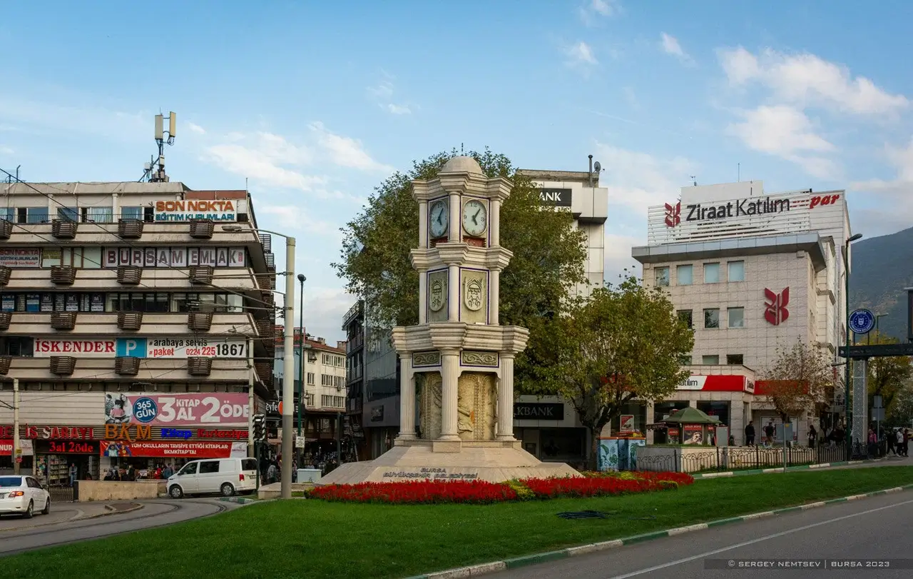 Bursa heykel meydanı günlük kiralık apart konumu